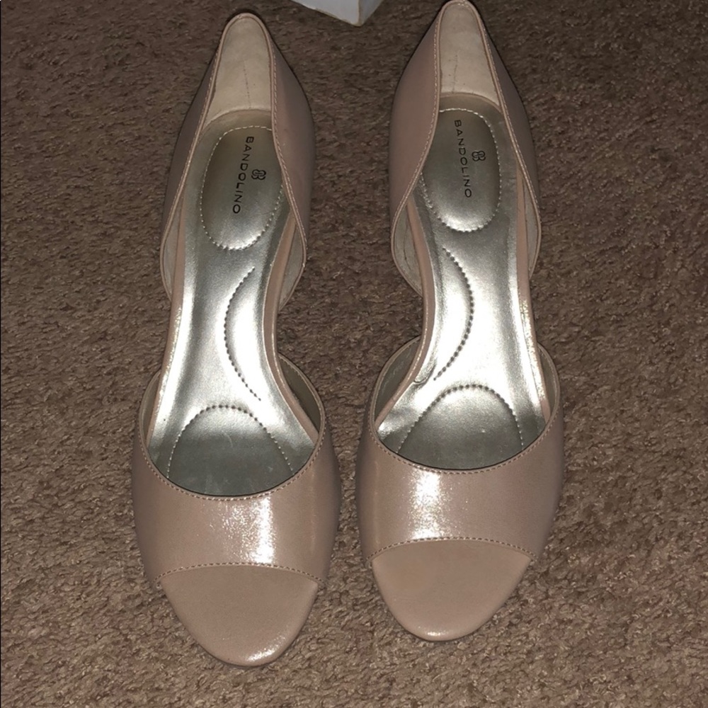 Bandolino nude heel